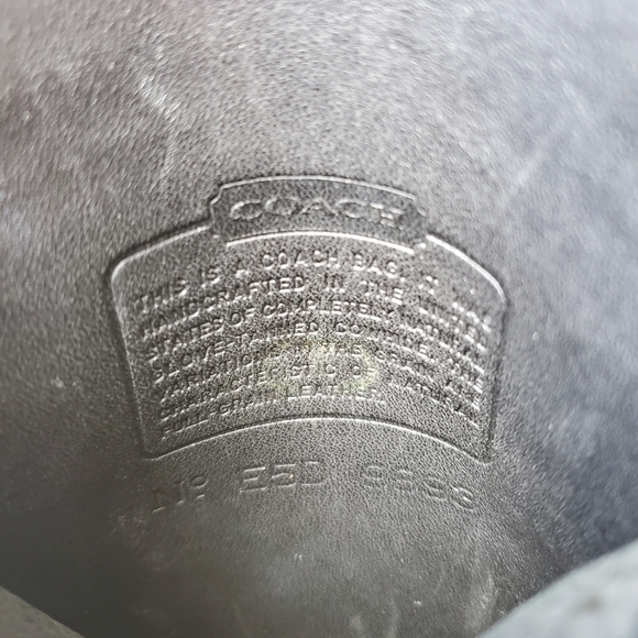 Vintage Coach 9893 Scooter crossbody bag - Picture 8 of 8